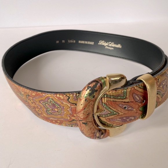 Luigi Lanatta Design belt abstract pattern - Picture 2 of 7